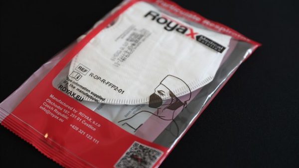 Royax respirátor FFP2 vel. L, 5 ks
