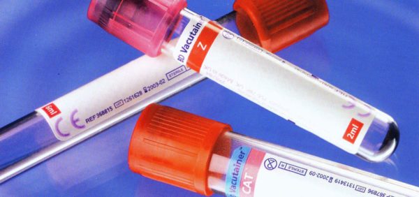 BD Vacutainer®sérum 10ml 100x16H červená, na dotaz