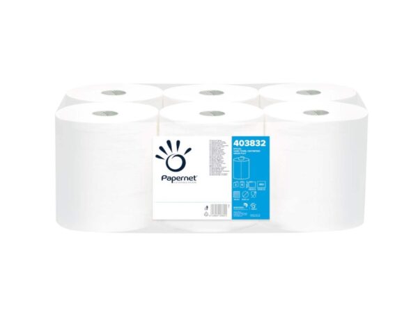 PAPERNET papírový ručník role Maxi celulóza 108m 403832, 6 rolí