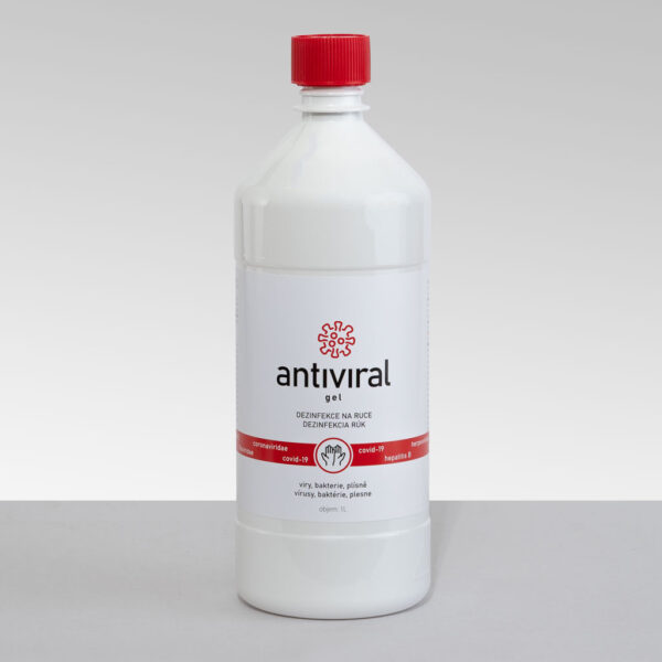 ANTIVIRAL gel 1 l láhev + poj. uzávěr